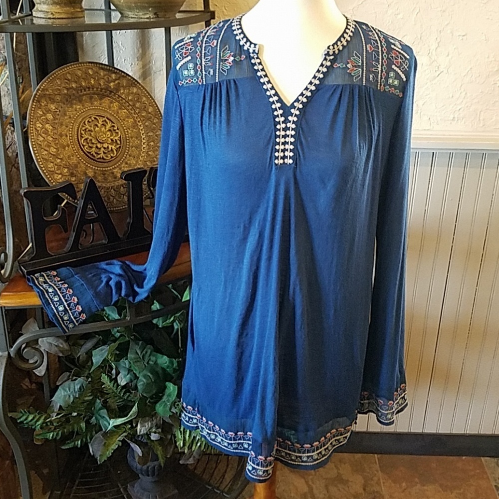 💞indigo* Tunic
